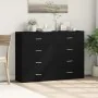 Aparadores 2 unidades madera de ingeniería negro 60x31x84 cm by , Sideboards - Ref: Foro24-3276582, Price: 186,93 €, Discount...