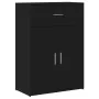 Aparadores 2 uds madera de ingeniería negro 60x30x84 cm by , Sideboards - Ref: Foro24-3276596, Price: 163,27 €, Discount: -5%%