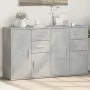 Aparador de madera ingeniería 2 uds gris hormigón 60x31x70 cm | Foro24.es | Tu tienda online para hogar, jardín y más Foro24.es
