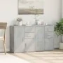 Aparador de madera ingeniería 2 uds gris hormigón 60x31x70 cm | Foro24.es | Tu tienda online para hogar, jardín y más Foro24.es