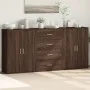 Aparadores 3 uds madera de ingeniería marrón roble 60x31x84 cm von , Sideboards - Ref: Foro24-3276580, Preis: 224,52 €, Rabat...