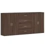 Aparadores 3 uds madera de ingeniería marrón roble 60x31x84 cm von , Sideboards - Ref: Foro24-3276580, Preis: 224,52 €, Rabat...