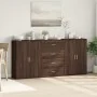 Aparadores 3 uds madera de ingeniería marrón roble 60x31x84 cm von , Sideboards - Ref: Foro24-3276580, Preis: 224,52 €, Rabat...