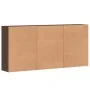 Aparadores 3 uds madera de ingeniería marrón roble 60x31x84 cm von , Sideboards - Ref: Foro24-3276580, Preis: 224,52 €, Rabat...