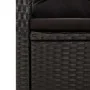 Set de comedor de jardín 7 pzas y cojines ratán sintético negro by , Garden sets - Ref: Foro24-3157601, Price: 1,00 €, Discou...