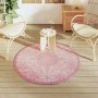 Alfombra de exterior ARAKIL rosa Ø120 cm PP by , Outdoor protectors - Ref: Foro24-368502, Price: 21,90 €, Discount: -5%%