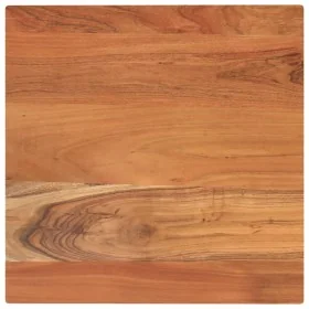 Tablero de mesa cuadrado madera maciza de acacia