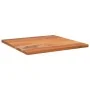 Tablero de mesa cuadrado madera maciza de acacia 50x50x3,8 cm | Foro24.es | Tu tienda online para hogar, jardín y más Foro24.es