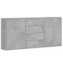 Aparadores 3 uds madera de ingeniería gris hormigón 60x31x84 cm by , Sideboards - Ref: Foro24-3276577, Price: 212,73 €, Disco...