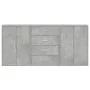 Aparadores 3 uds madera de ingeniería gris hormigón 60x31x84 cm by , Sideboards - Ref: Foro24-3276577, Price: 212,73 €, Disco...