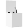 Caja de almacenaje madera de ingeniería blanca 40x42x46 cm by , Storage trunks - Ref: Foro24-840646, Price: 54,30 €, Discount...