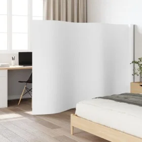 Biombo divisor de bambú blanco 165x600 cm by , Room dividers - Ref: Foro24-377010, Price: 131,68 €, Discount: -5%%