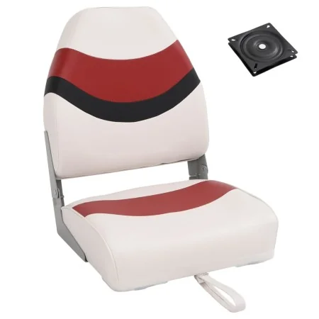 Set de asientos plegables para barco 2 uds con respaldo alto by , Boats - Ref: Foro24-3284316, Price: 92,70 €, Discount: -5%%