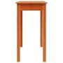 Mesa consola de madera maciza de pino marrón cera 80x40x75 cm | Foro24.es | Tu tienda online para hogar, jardín y más Foro24.es