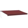 Toldo retráctil manual burdeos 500x300 cm von , Markisen - Ref: Foro24-3215302, Preis: 343,01 €, Rabatt: -5%%