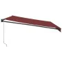 Toldo retráctil manual burdeos 500x300 cm von , Markisen - Ref: Foro24-3215302, Preis: 343,01 €, Rabatt: -5%%