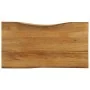 Tablero de mesa borde natural madera maciza mango 110x60x2,5 cm von , Tischplatten - Ref: Foro24-370767, Preis: 90,16 €, Raba...