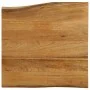Tablero de mesa borde natural madera maciza mango 60x60x3,8 cm von , Tischplatten - Ref: Foro24-370786, Preis: 63,44 €, Rabat...