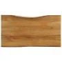 Tablero de mesa borde natural madera maciza mango 120x60x3,8 cm by , Table tops - Ref: Foro24-370792, Price: 110,85 €, Discou...