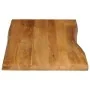 Tablero de mesa borde natural madera maciza mango 120x60x3,8 cm by , Table tops - Ref: Foro24-370792, Price: 110,85 €, Discou...