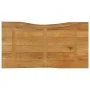 Tablero de mesa borde natural madera maciza mango 120x60x3,8 cm by , Table tops - Ref: Foro24-370792, Price: 110,85 €, Discou...