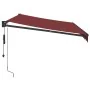 Toldo retráctil automático burdeos 350x250 cm | Foro24.es | Tu tienda online para hogar, jardín y más Foro24.es