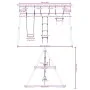 Juego de columpios de exterior con trapecio y escalera von , Schaukeln und Spielgeräte - Ref: Foro24-3283593, Preis: 151,09 €...