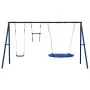Set de columpios exterior columpio, trapecio y columpio plato de , Columpios y estructuras de juegos - Ref: Foro24-3283629, P...