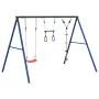 Set de columpios con columpio, trapecio y cuerda de discos de , Columpios y estructuras de juegos - Ref: Foro24-3283603, Prec...