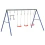 Juego de columpios de exterior con columpios y trapecio by , Swings and play structures - Ref: Foro24-3283622, Price: 175,51 ...