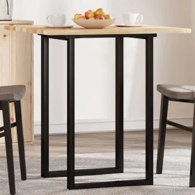 Tablero de mesa cuadrado madera maciza de acacia