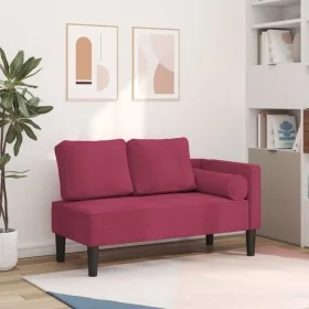 Sofá diván con cojines terciopelo rojo tinto von , Tagesbetten - Ref: Foro24-4007575, Preis: 167,77 €, Rabatt: -5%%