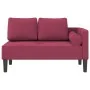 Sofá diván con cojines terciopelo rojo tinto von , Tagesbetten - Ref: Foro24-4007575, Preis: 167,77 €, Rabatt: -5%%