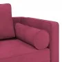 Sofá diván con cojines terciopelo rojo tinto von , Tagesbetten - Ref: Foro24-4007575, Preis: 167,77 €, Rabatt: -5%%