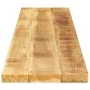 Tablero de mesa rectangular madera mango rugosa 180x30x2,5 cm von , Tischplatten - Ref: Foro24-371302, Preis: 262,10 €, Rabat...