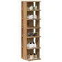 Muebles zapateros 2 uds madera roble artisan 28x27x102 cm by , Shoe racks and shoe organizers - Ref: Foro24-856667, Price: 86...