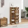 Muebles zapateros 2 uds madera roble artisan 28x27x102 cm by , Shoe racks and shoe organizers - Ref: Foro24-856667, Price: 86...