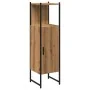 Armario de baño madera ingeniería roble artisan 33x33x120,5 cm by , bathroom vanities - Ref: Foro24-857707, Price: 72,93 €, D...