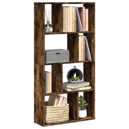 Estantería madera de ingeniería roble ahumado 60x20x120 cm | Foro24.es | Tu tienda online para hogar, jardín y más Foro24.es
