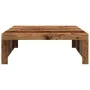 Mesa de centro madera de ingeniería envejecida 100x100x35 cm by , Coffee table - Ref: Foro24-856684, Price: 97,59 €, Discount...
