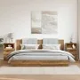 Mesitas noche 2 uds madera ingeniería roble artisan 40x36x65 cm by , Nightstands - Ref: Foro24-856847, Price: 129,81 €, Disco...