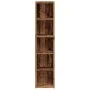 Estanterías para CD 2 uds madera envejecida 21x16x93,5 cm by , CD and DVD storage - Ref: Foro24-855838, Price: 46,91 €, Disco...