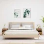 Mesitas de noche con luces LED 2 uds roble artisan 40x39x48,5cm by , Nightstands - Ref: Foro24-857661, Price: 128,22 €, Disco...