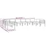 Set muebles de jardín 10 pzas y cojines aluminio gris antracita von , Gartensets - Ref: Foro24-3107816, Preis: 1,00 €, Rabatt...