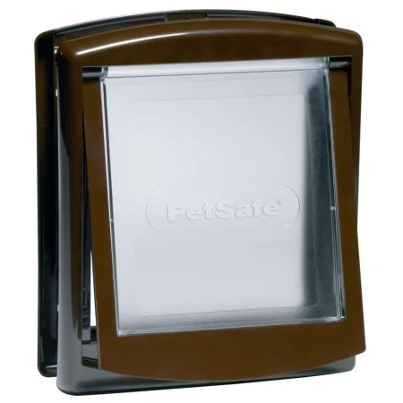 PetSafe Puerta mascotas 2 posiciones 730 pequeña 17,8x15,2 marrón 5018 by , Pet doors - Ref: Foro24-411396, Price: 24,60 €, D...