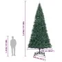 Árbol Navidad artificial con soporte y LEDs PVC verde 500 cm von , Weihnachtsbäume - Ref: Foro24-42000877, Preis: 264,64 €, R...