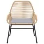 Juego de comedor de jardín 7 pzas con cojines ratán PE marrón by , Garden sets - Ref: Foro24-3334574, Price: 566,44 €, Discou...