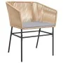 Juego comedor jardín 9 pzas cojines ratán sintético marrón by , Garden sets - Ref: Foro24-3334624, Price: 754,29 €, Discount:...