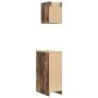 Armarios 2 uds para garaje madera ingeniería roble ahumado | Foro24.es | Tu tienda online para hogar, jardín y más Foro24.es