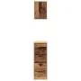 Armarios 2 uds para garaje madera ingeniería antigua madera | Foro24.es | Tu tienda online para hogar, jardín y más Foro24.es